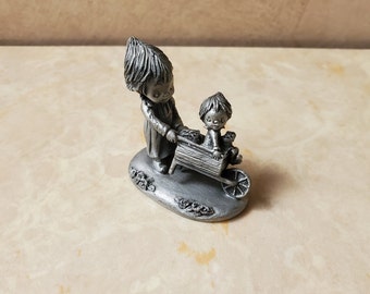 Vintage Hallmark Little Gallery Fine Pewter Figurine - “sunshine