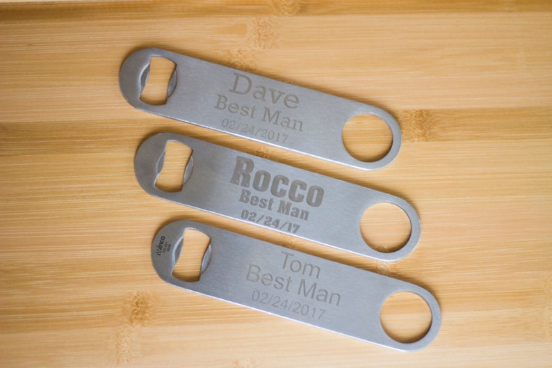 Personalized groomsmen bottle opener groomsmen gift Custom Etsy