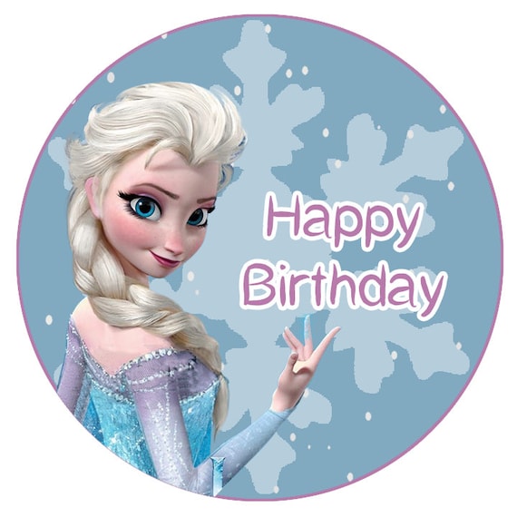 5 Frozen Party Favors Ice Princess Anna - Etsy België