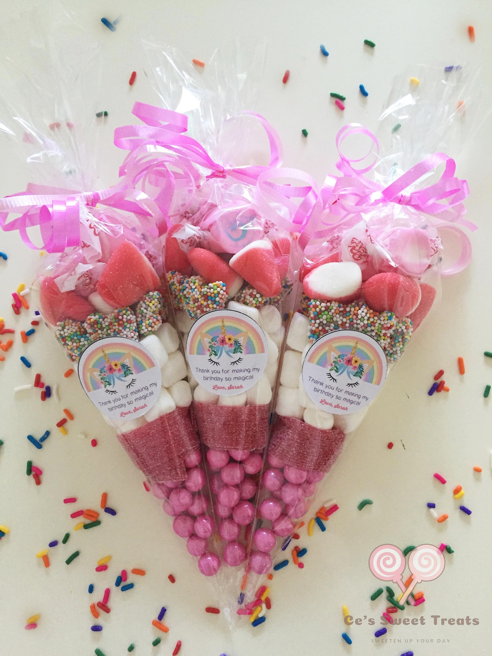 Unicorn Candy Cones Unicorn Candy Cones