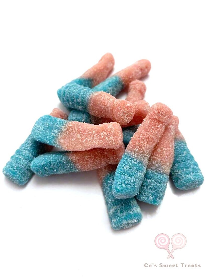 Ce's Fizzy Bubble gum bottles. Gummy Candy. Fizzy Candy. Etsy