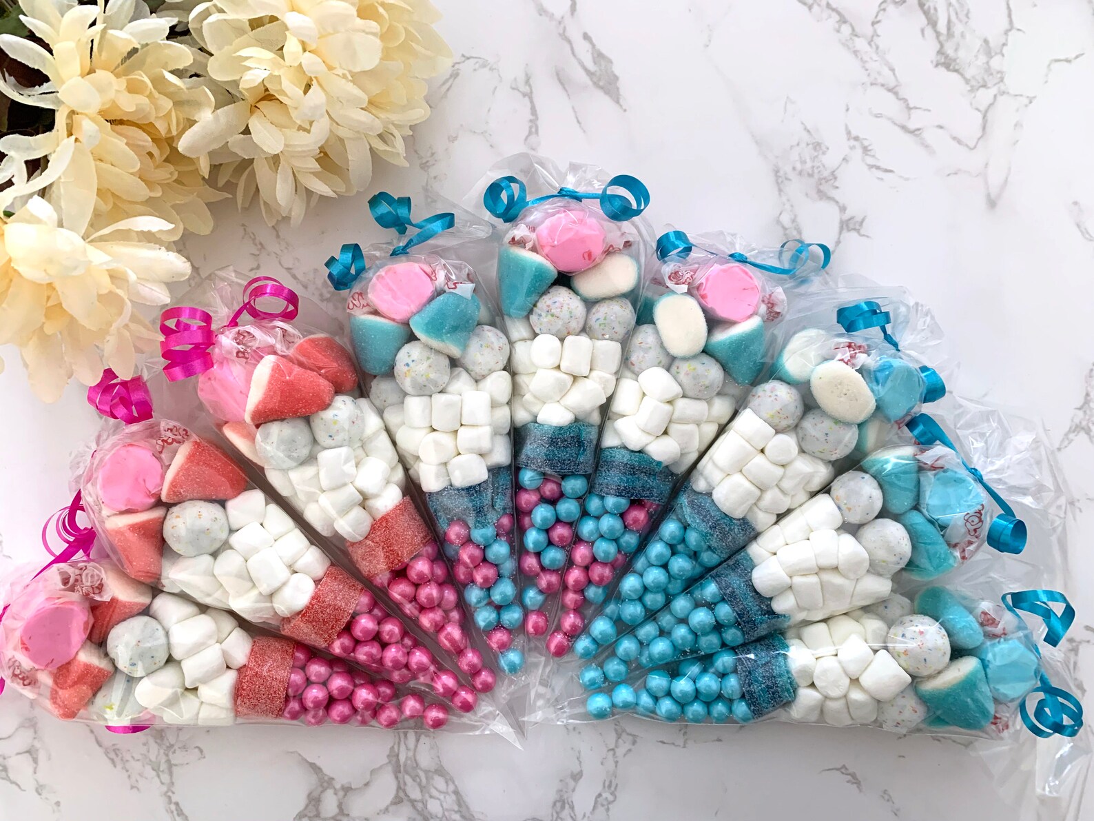 5 Rainbow Unicorn Candy Party Favors PICK Your Own CANDY and Etsy