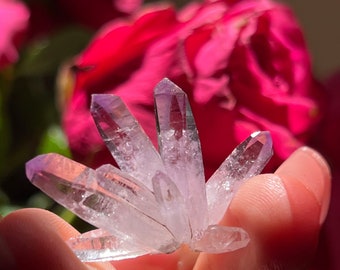 Vera Cruz Amethyst, Natural Twin Quartz, Amethyst From Mexico, Purple Amethyst, Natural Raw Crystals, Crystal Gifts, MINI SIZE