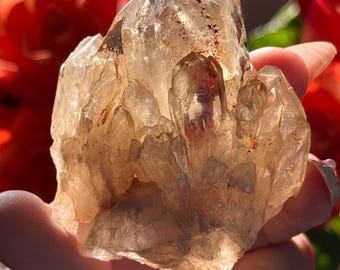 Kundalini Citrine From Africa, Natural Raw Citrine, Congo Citrine,