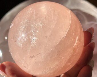 ラージスターローズクォーツスフィア、スターフラッシュローズクォーツ