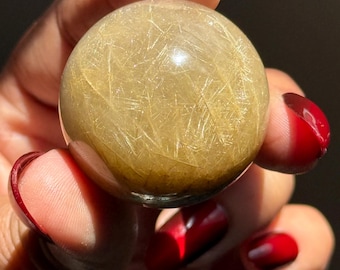 Golden Rutilated Quartz, Rutile Quartz, Small Size