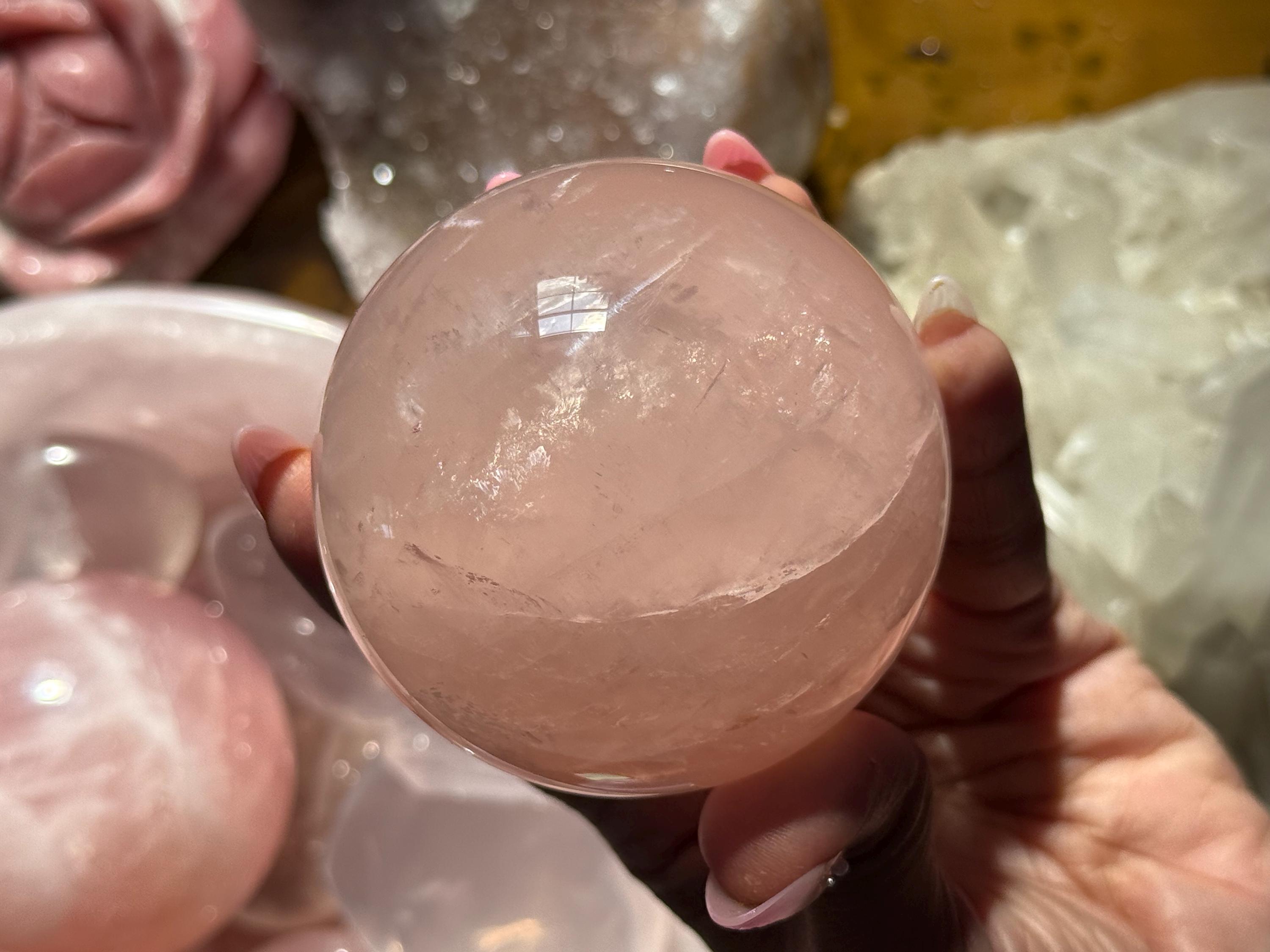 スターローズクォーツスフィア、スターフラッシュローズクォーツ