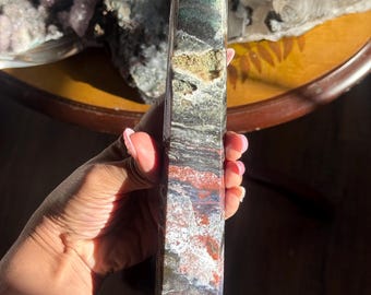 Ocean Jasper Tower, Druzy Ocean Jasper, Sea Jasper