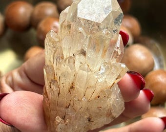 Kundalini Citrine From Africa, Natural Raw Citrine, Congo Citrine, Small