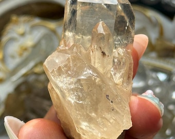 Kundalini Citrine From Africa, Natural Raw Citrine, Congo Citrine, Small
