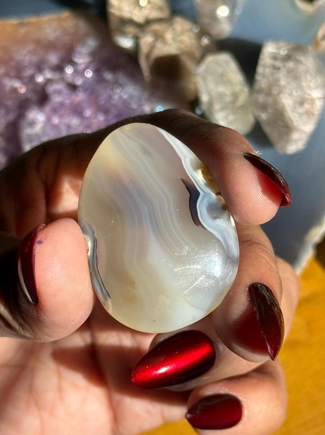 Small Denritic Agate Gallet, Denrtite, Merlenite Stone With Stand - Etsy
