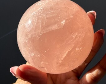 ラージスターローズクォーツスフィア、スターフラッシュローズクォーツ