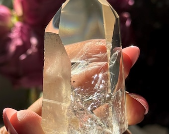 Rough Polished Lemurian Quartz, Lemurian Quartz