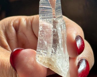Colombian Quartz Crystal, Lemurian Seed Quartz, Crystal Point,