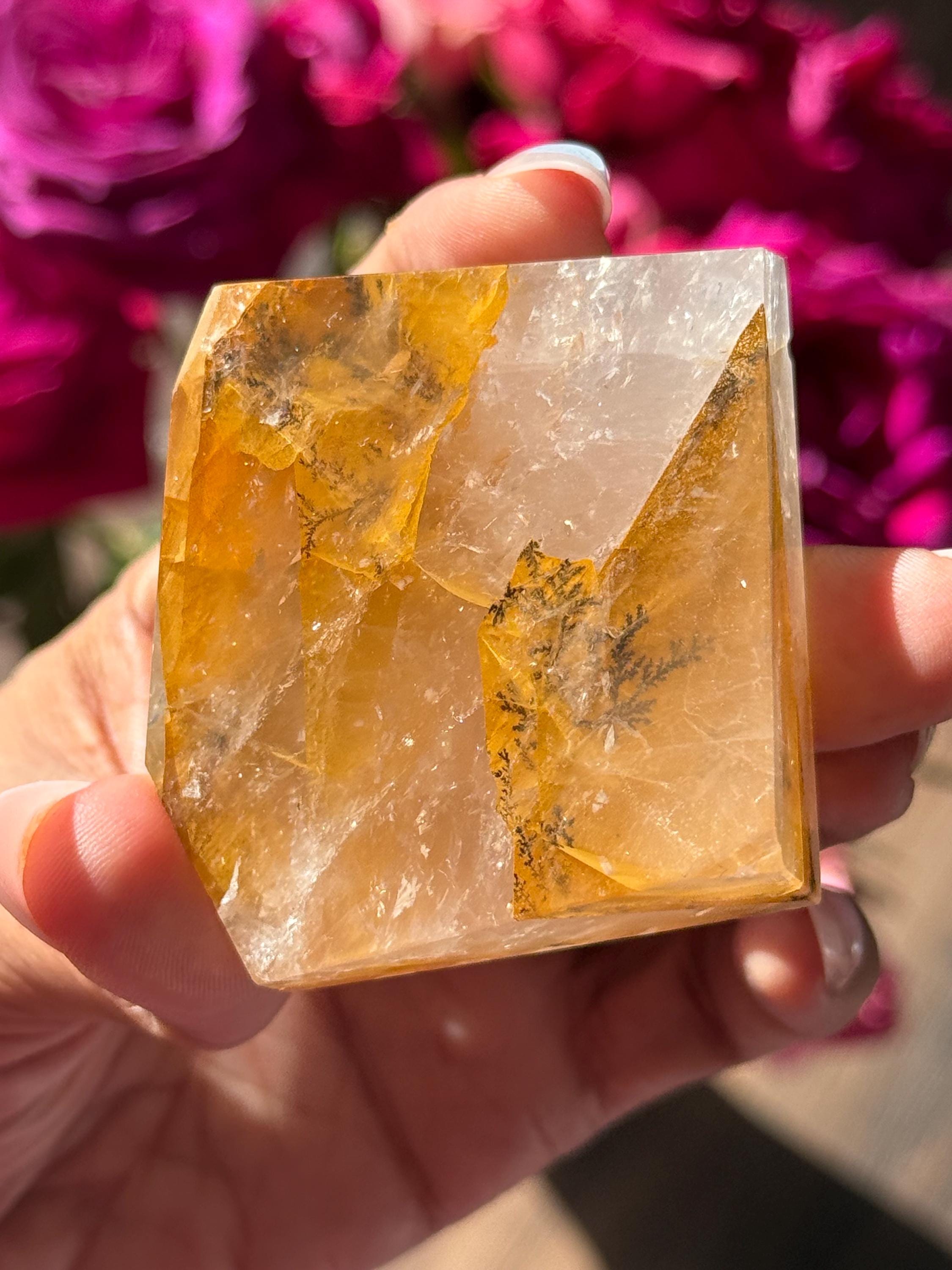 デンドリティッククォーツ、デンドライト入りゴールデンヒーラー