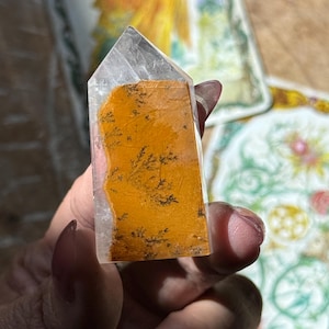 Small Dendritic Quartz, Dendritic Quartz, Girasol Quartz With Dendrites, Dendritic Agate, Healing Crystals, Crystals, Crystals Gift,
