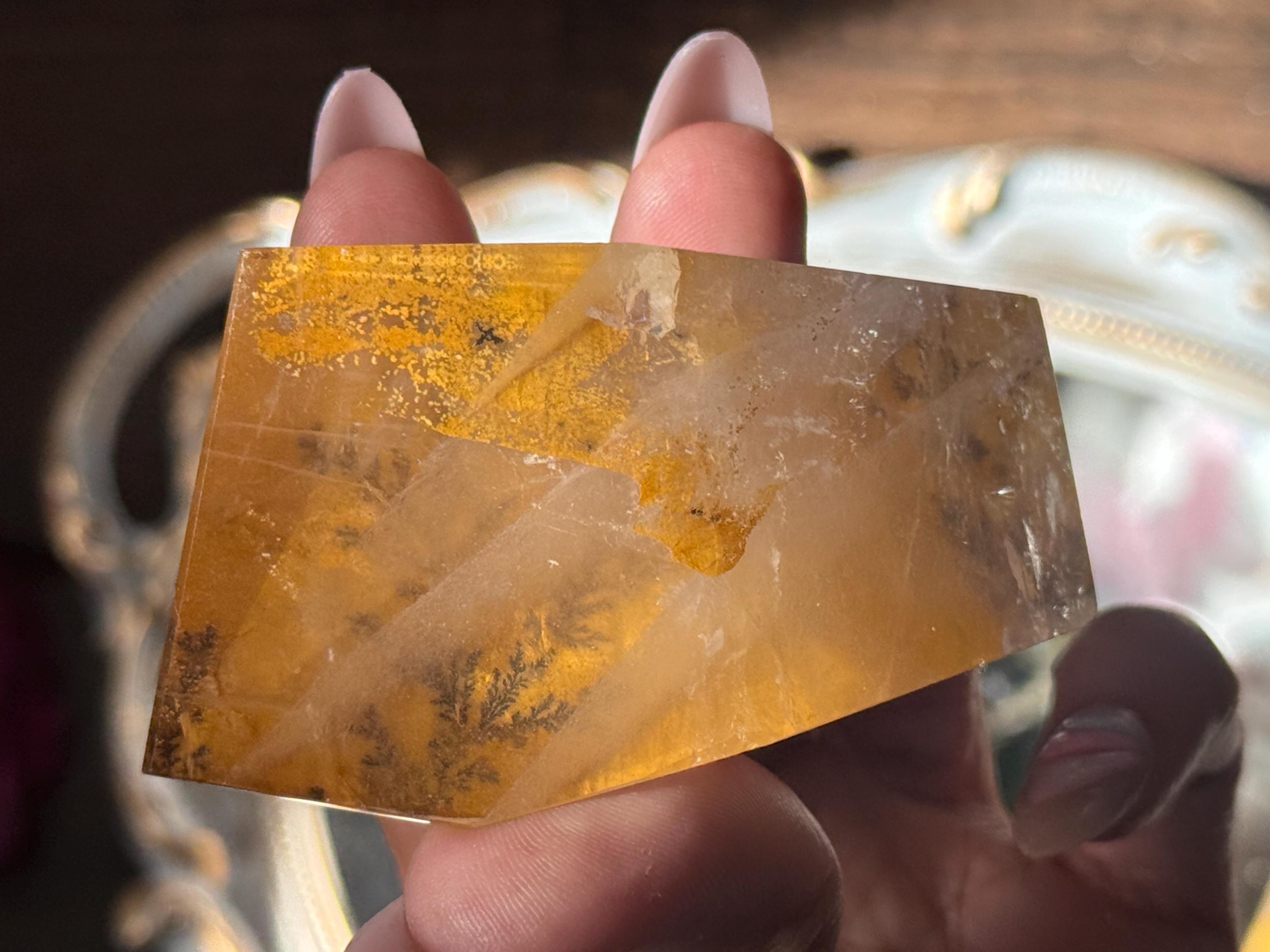 デンドリティッククォーツ ゴールデンヒーラー デンドリティッククォーツ・ゴールデンヒーラー・フリーフォーム