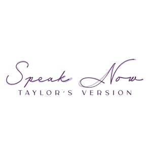 Taylor Swift Speak Now Stadium Bag - Sweet & Saucy Designs