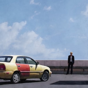 Samengestelde digitale illustratie van de Suzuki-waardering die Saul Goodman aan de dag legt in de Breaking Bad spin-off televisieserie Better Call Saul