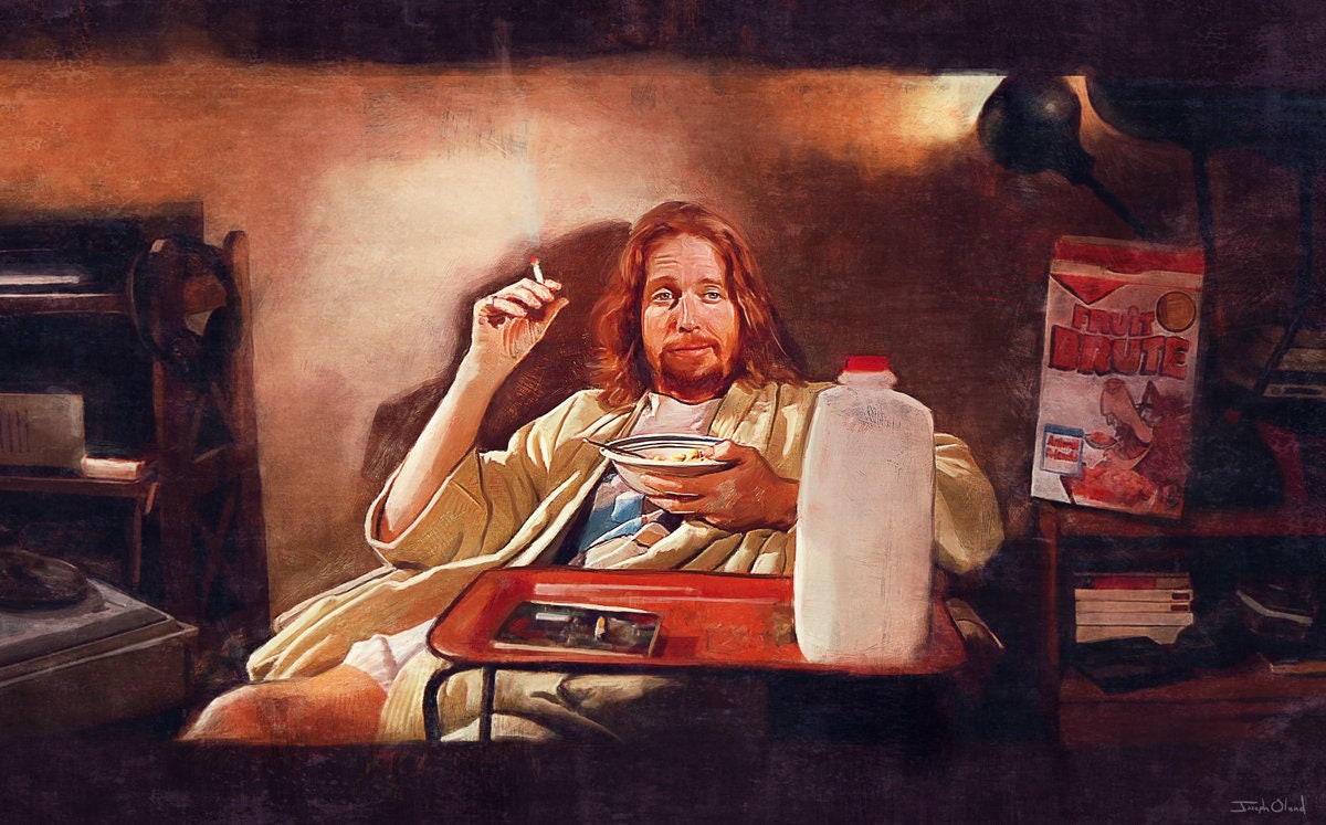 Painting Illustration of Lance From Pulp Fiction Who Looks - Etsy