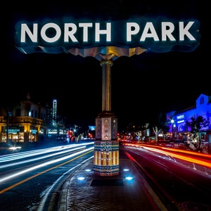Znak North Park San Diego