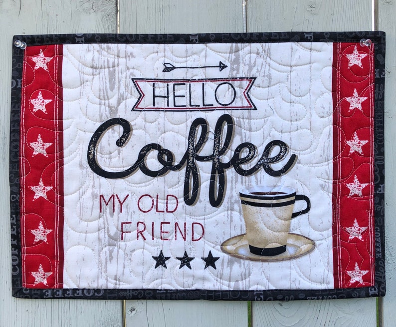 Coffee Themed Placemats Etsy