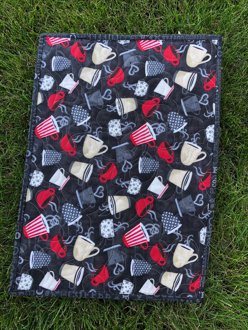 Coffee Themed Placemats Etsy