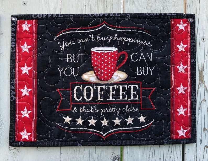 Coffee Themed Placemats Etsy