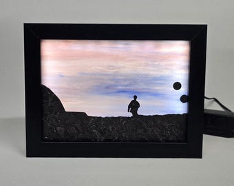 5x7" Custom Stained Glass Lightbox
