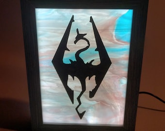 Gaming Stained Glass Lightbox #SKR1