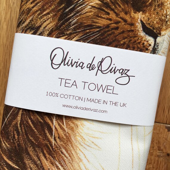 Olivia Tea Towel