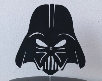 darth vader cake topper