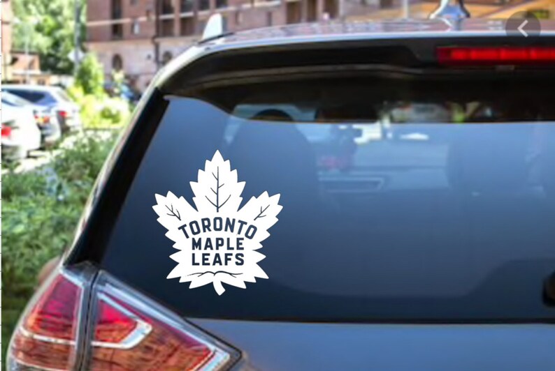 Toronto Maple Leafs Decal Vinyl decal for car computer Etsy