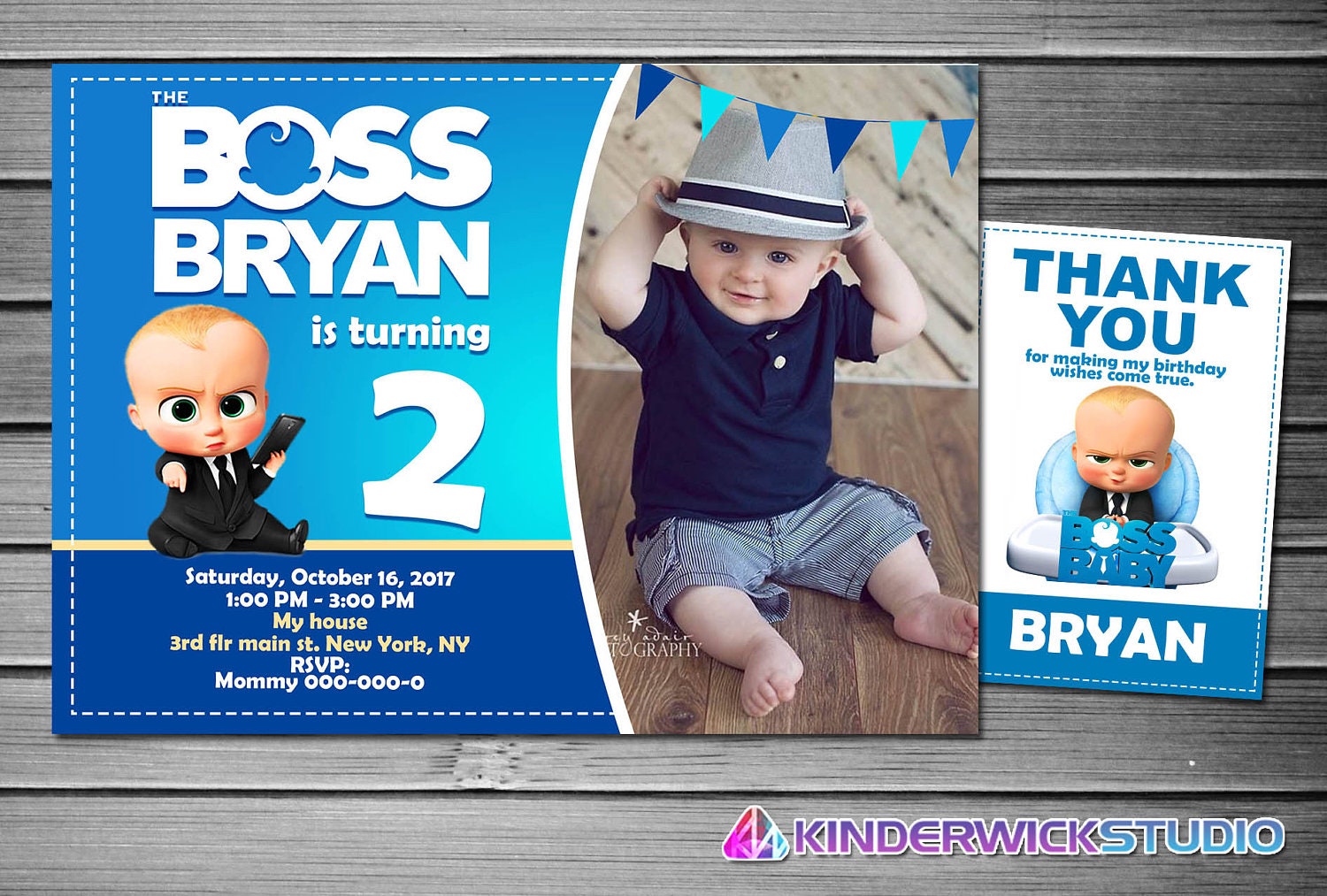 Boss Baby Birthday Printable Party Pack Boss Baby Birthday | Etsy