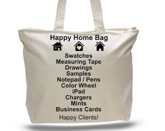 INTERIOR DESIGN BAG, Designers Bag, Designer Tote, Interior Home Design Bag, Gift for Interior Designer, Interior Designer Gift,Housewarming