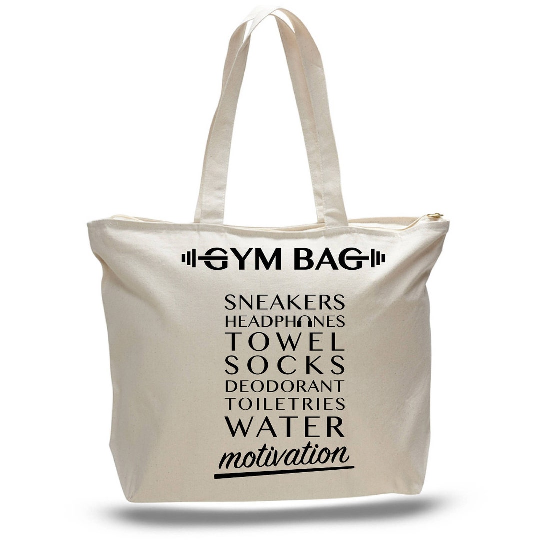 GYM BAG Workout Bag Unique Gym Bag Workout Motivation Gift - Etsy