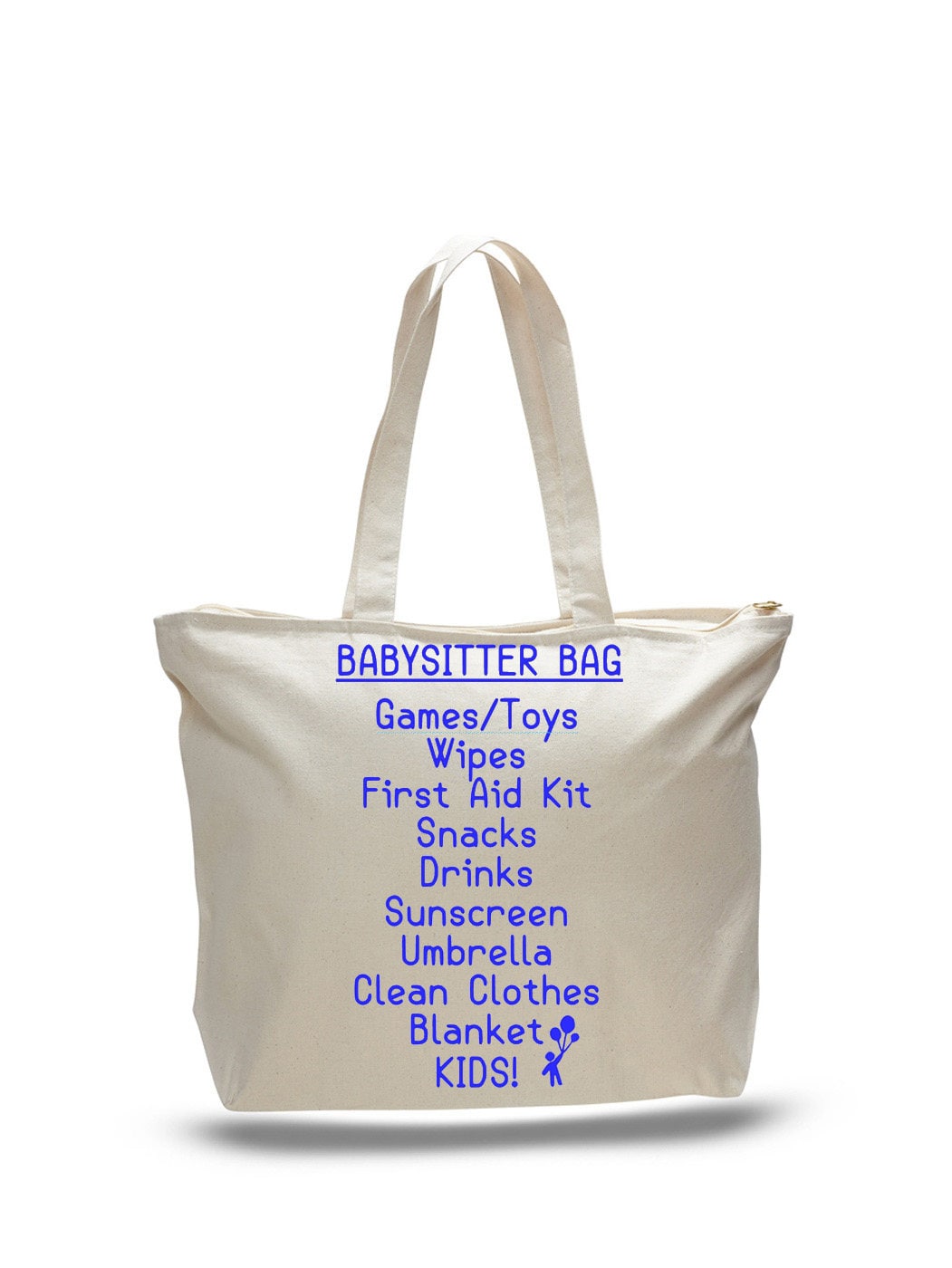 BABYSITTER BAG Unique Gift for Babysitter, Kids Bag, Babysitter Gift, Gift for Her, Gift for