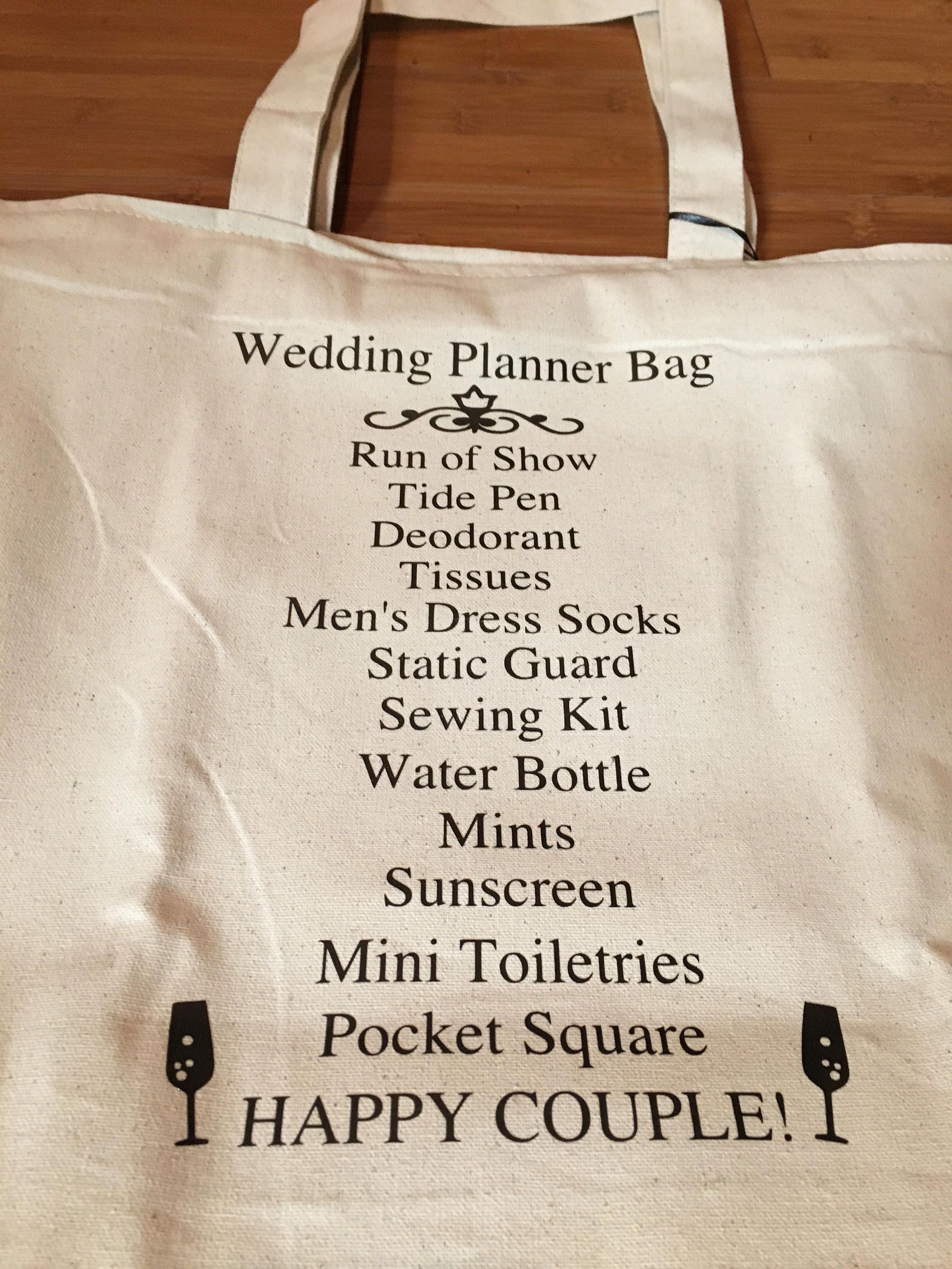 MYOSPARK Hochzeitsplaner-Tasche – Kosmetiktasche Als Dankeschön-Geschenk, Wasserabweisend & Stylisch