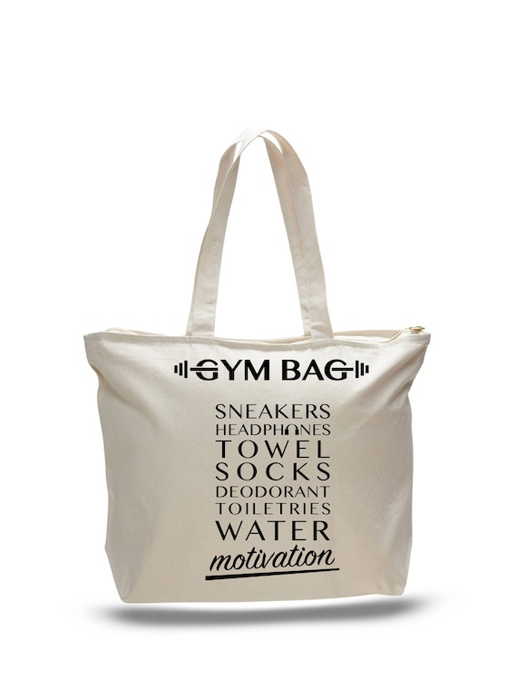 etsy gym bag