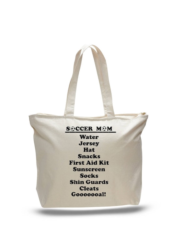 SOCCER MOM BAG Unique Sports Gift Sports Mom Kids Bag Summer