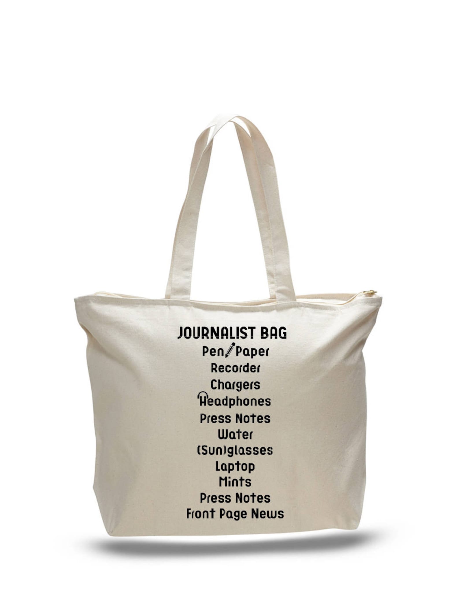 JOURNALIST BAG Messenger Bag Gift for Writer Journalist Etsy