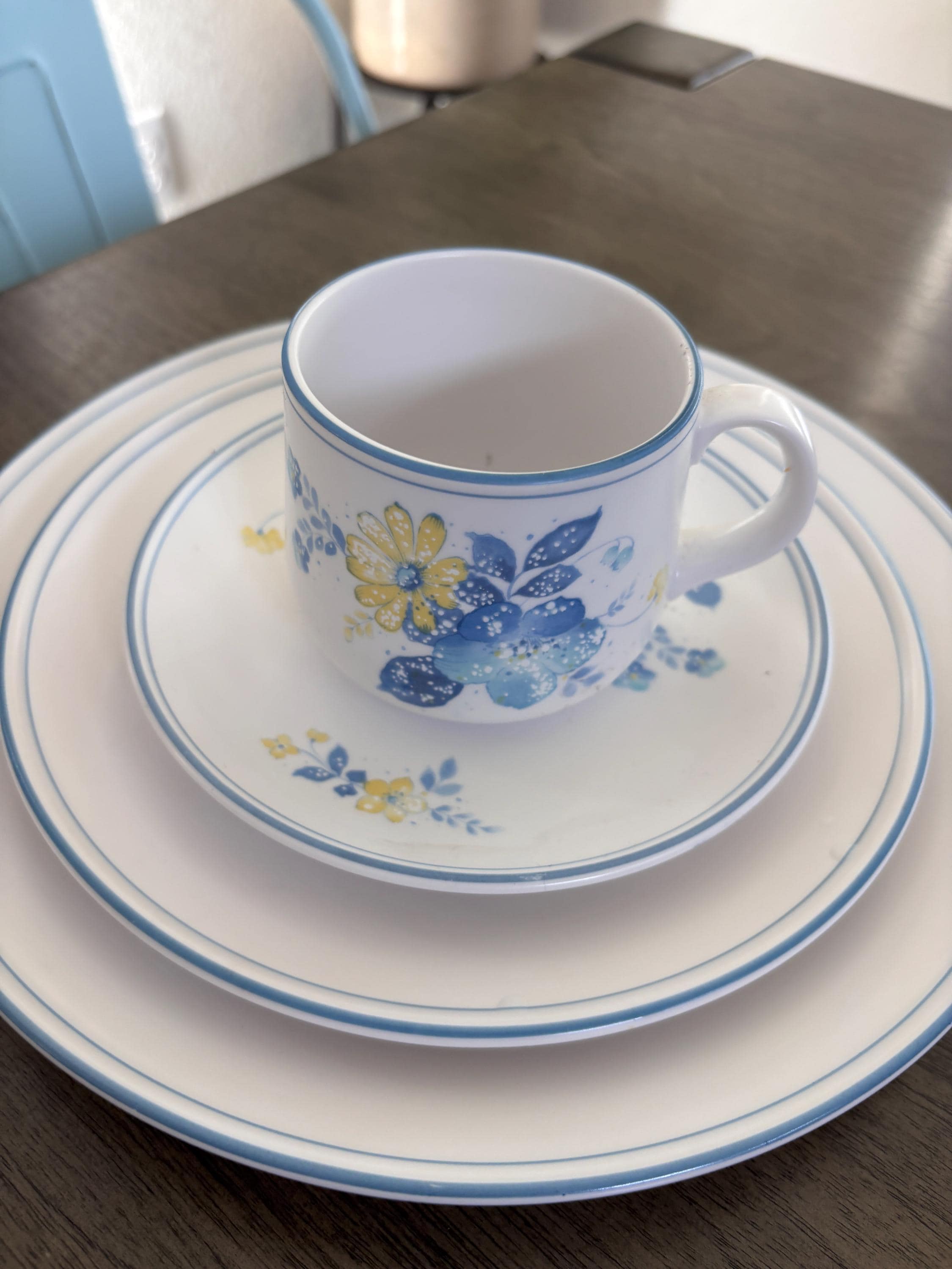 Noritake Progression “good Times” Place Setting – 4-piece Floral