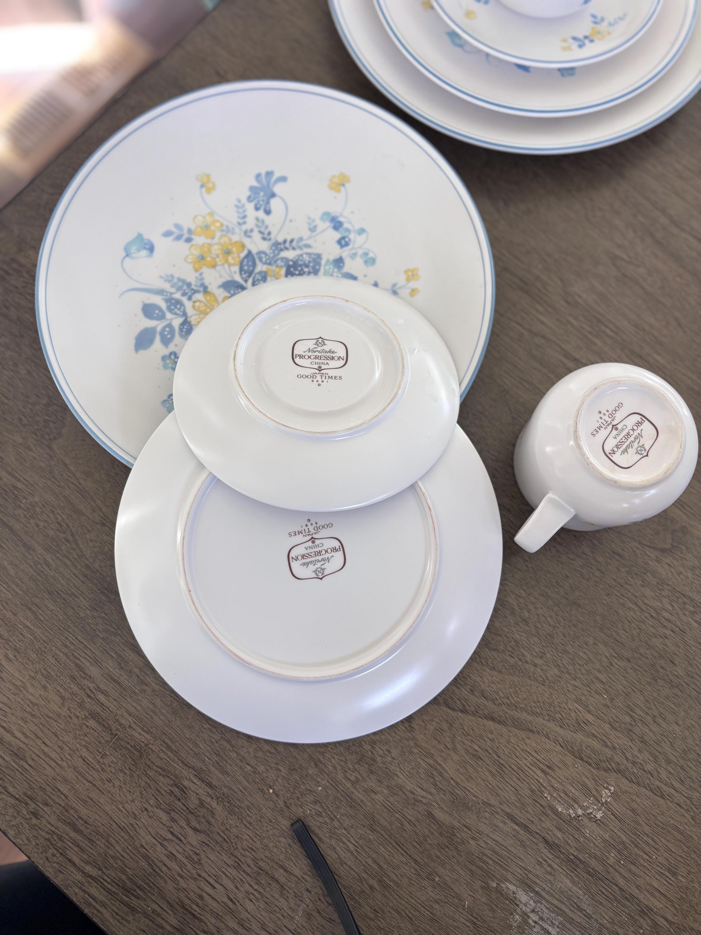 Noritake Progression “good Times” Place Setting – 4-piece Floral
