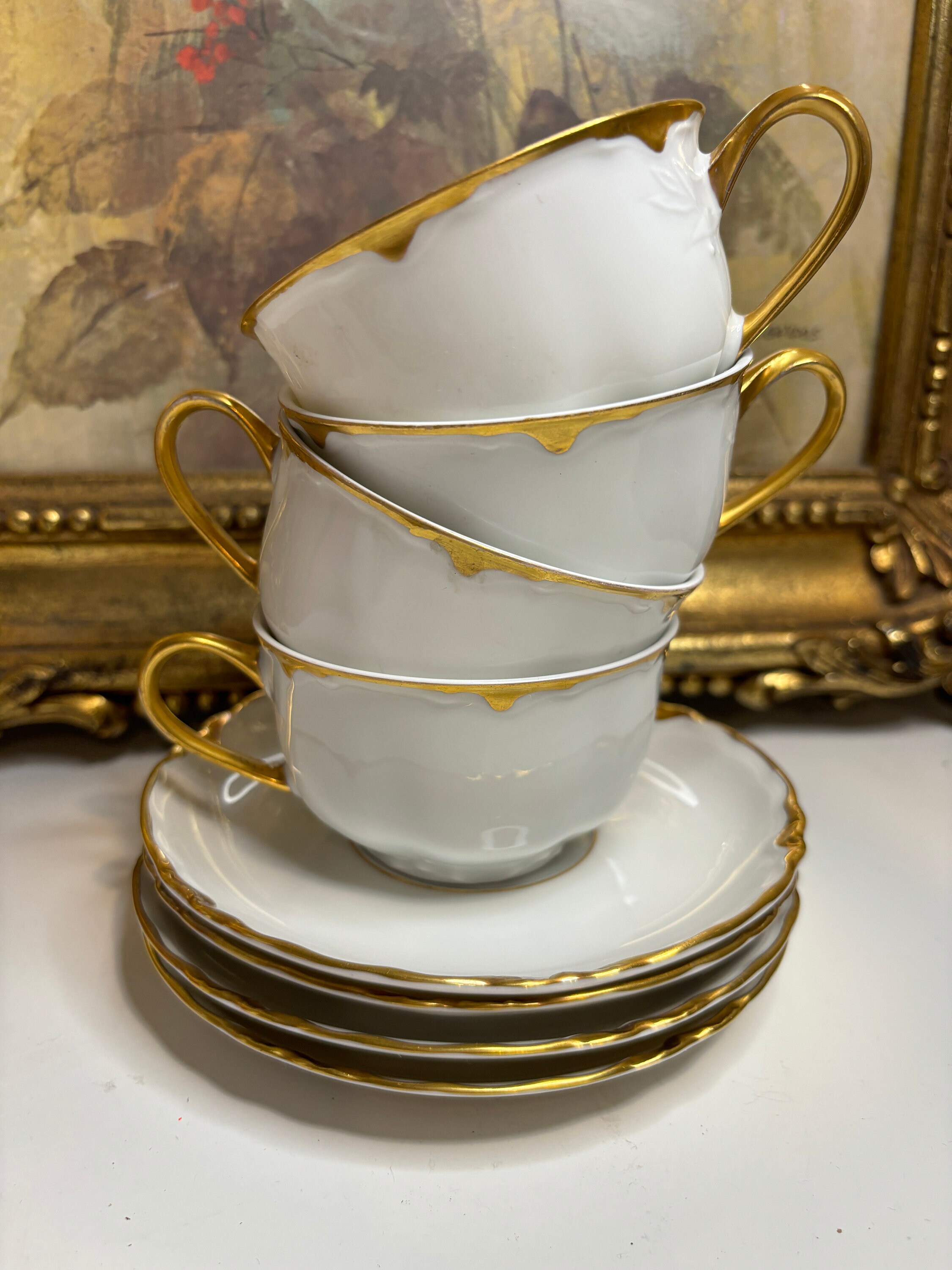 Vintage Hutschenreuther Selb Bavaria Tea Cup and Saucer Set - Etsy