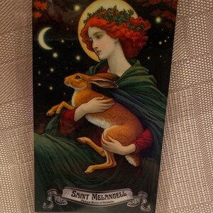 St. Melangell Schutzpatron der Kaninchen und Kleintiere
