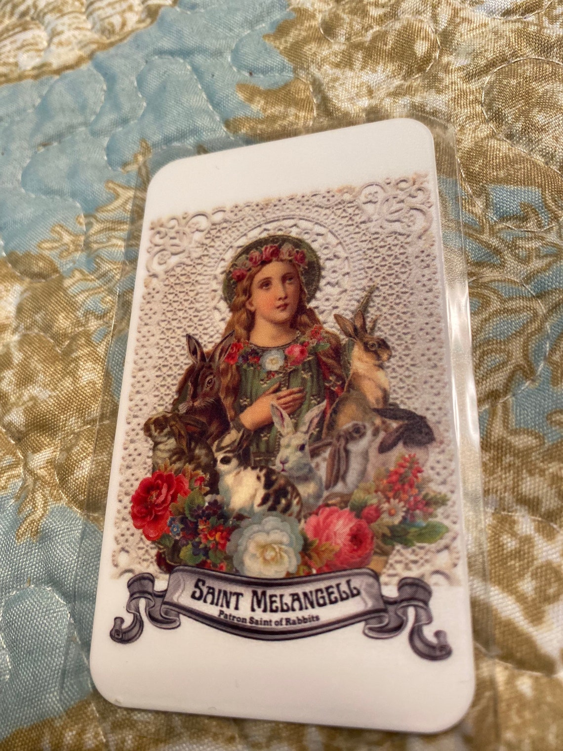 Saint Melangell Patron Saint of Rabbits, Hares and Small Animals Etsy
