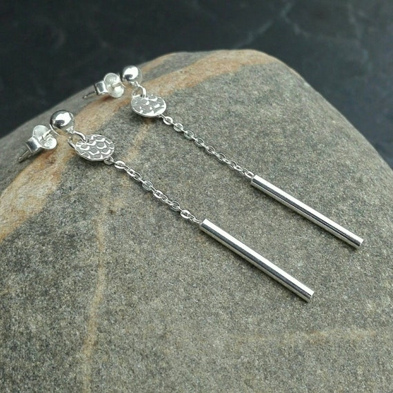 Silver hanging earrings 925 - Boho Jewelry - Women's Jewelry - Gift for her