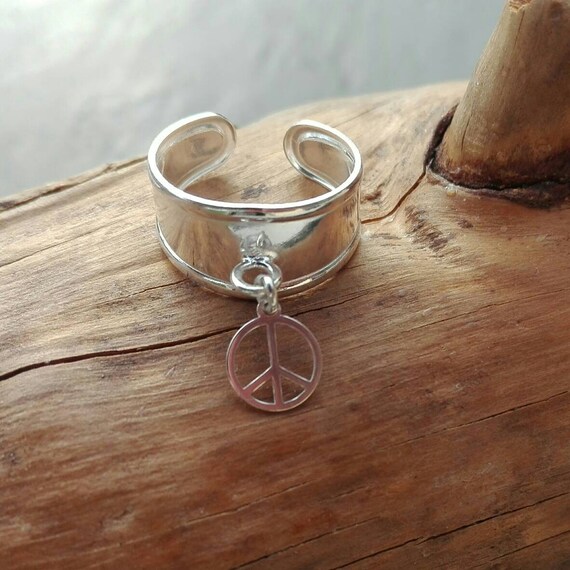 Peace Ring for Little Girl Boho silver 925 - Boho Jewelry - Gift little girl