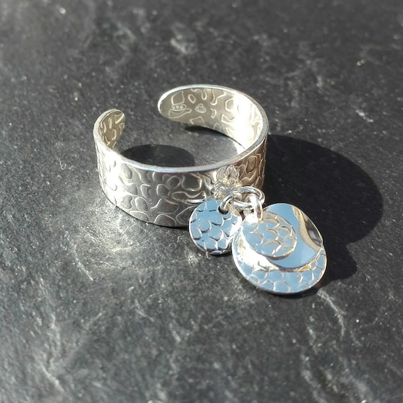925 silver boho ring, stampring - Boho Jewelry - Women's Jewelry - Gift for her