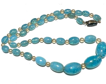 古代ビーズ 2509】ANTIQUEヴェネチア円盤型黄色ミックスビーズ一連D2(Φ6.5mm